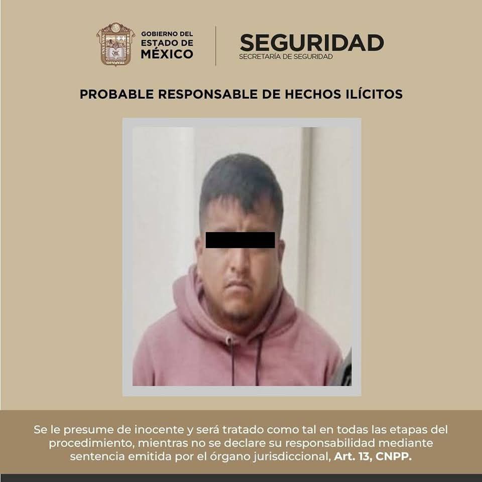 Cae por robo de una camioneta con violencia en Ecatepec - Muspato