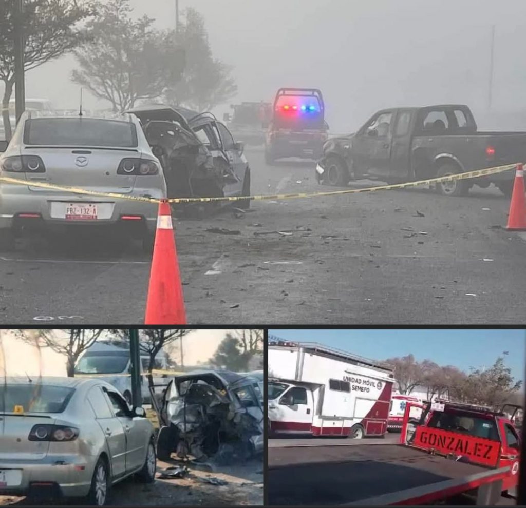 Accidente múltiple en Tenango deja un fallecido y varios heridos - Muspato