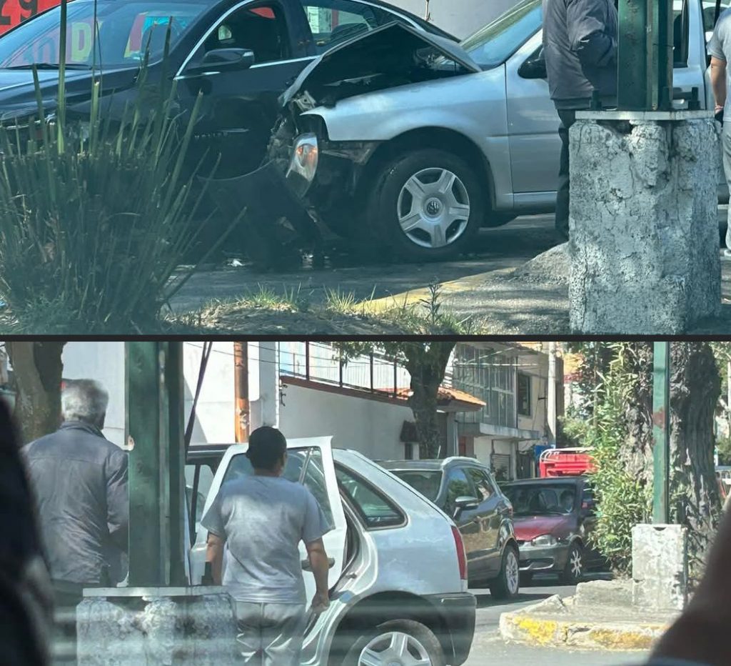 Choque en el centro de Toluca deja una persona lesionada - Muspato